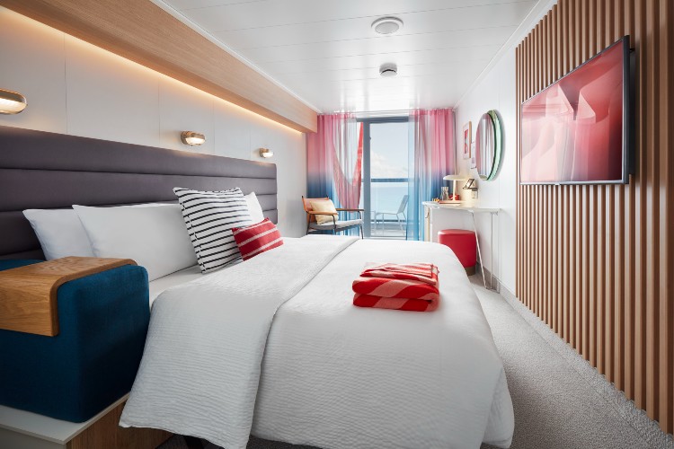 Sea Terrace cabin on-board Valiant Lady