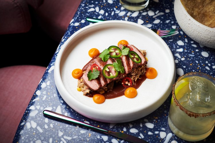 Dish served in PInk Agave